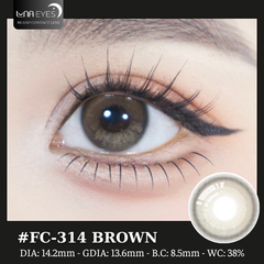 (quà tặng) FC-314 BROWN - size vừa