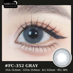 (Luna Eyes) FC-352 GRAY - size vừa