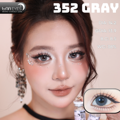 (Luna Eyes) FC-352 GRAY - size vừa