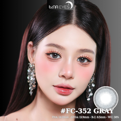 (Luna Eyes) FC-352 GRAY - size vừa