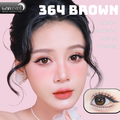 (quà tặng) FC-364 BROWN - size to