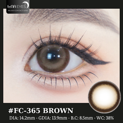 (Luna Eyes) FC-365 Brown - size vừa