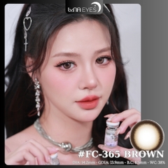 (Luna Eyes) FC-365 Brown - size vừa