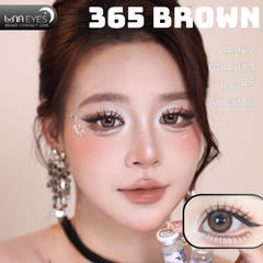 (Luna Eyes) FC-365 Brown - size vừa