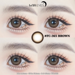 (Luna Eyes) FC-365 Brown - size vừa