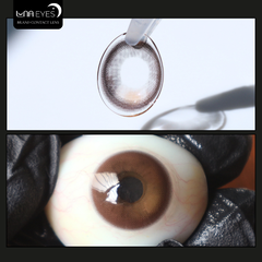 (Luna Eyes) FC-390 BROWN - size vừa