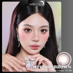 (Luna Eyes) FC-390 BROWN - size vừa