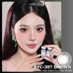 (Luna Eyes) FC-397 BROWN - size vừa