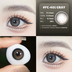 (Luna Eyes) FC-401 GRAY - size vừa