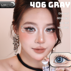 (Luna Eyes) FC-406 GRAY - size to