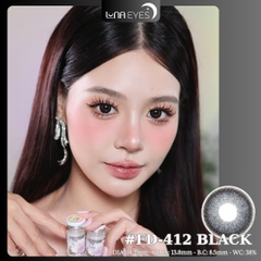(Luna Eyes) FD-412 BLACK - size vừa