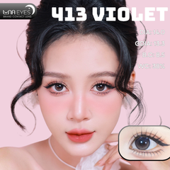 (Luna Eyes) FD-413 VIOLET - size nhỏ