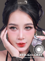(quà tặng) FD-421 GRAY - size to