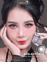 (quà tặng) FD-421 GRAY - size to