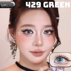 (Luna Eyes) FD-429 GREEN - size vừa