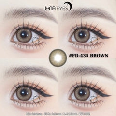 (Luna Eyes) FD-435 BROWN - size vừa