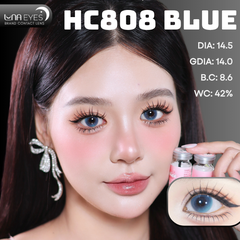 (Luna Eyes) HC808 BLUE - size to