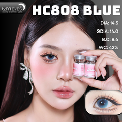 (Luna Eyes) HC808 BLUE - size to