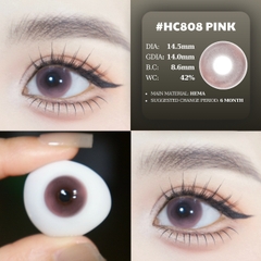 (Luna Eyes) HC808 PINK - size to