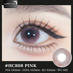 (Luna Eyes) HC808 PINK - size to