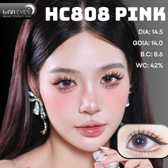 (Luna Eyes) HC808 PINK - size to