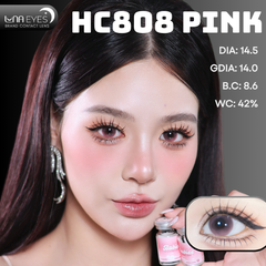 (Luna Eyes) HC808 PINK - size to