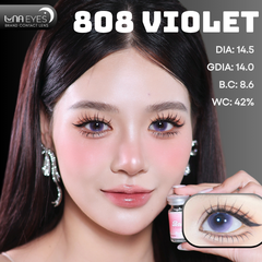 (Luna Eyes) HC808 VIOLET - size to