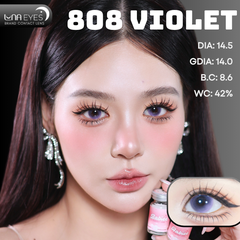 (Luna Eyes) HC808 VIOLET - size to