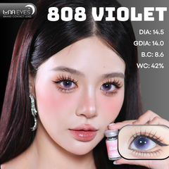(Luna Eyes) HC808 VIOLET - size to