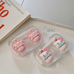 Khay đơn Birthday hình thú kèm dụng cụ đeo