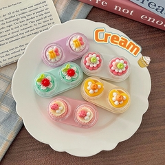 Khay đơn hình hộp bánh dễ thương kèm khay dụng cụ