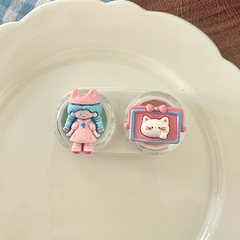 Khay đơn hình thú dễ thương kèm dụng cụ đeo