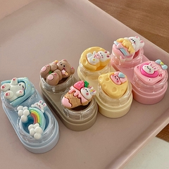 Khay đơn hình thú dễ thương kèm dụng cụ đeo