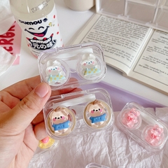 Khay đơn pha lê hình thú trong suốt kèm dụng cụ đeo