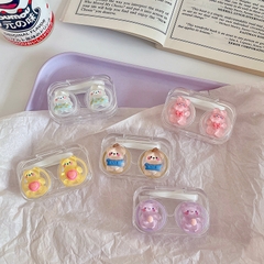 Khay đơn pha lê hình thú trong suốt kèm dụng cụ đeo