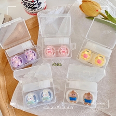 Khay đơn pha lê hình thú trong suốt kèm dụng cụ đeo