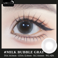 [1-DAY] MILK BUBBLE GRAY - size nhỏ