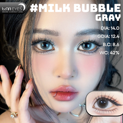 [1-DAY] MILK BUBBLE GRAY - size nhỏ