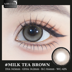 [1-DAY] MILK TEA BROWN (LA-116) - size to