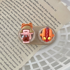 Khay đơn Eating Girl kèm dụng cụ đeo