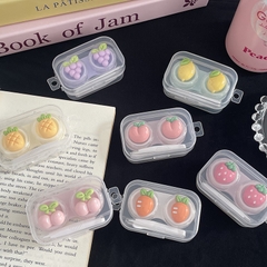 Khay đơn trái cây kèm dụng cụ đeo lens