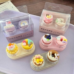 Khay đơn hình hộp bánh dễ thương kèm khay dụng cụ