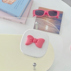 Khay vuông trơn gắn nơ kèm dụng cụ đeo