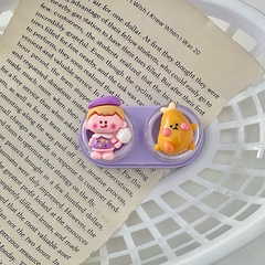 Khay đơn Eating Girl kèm dụng cụ đeo