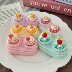 Khay đơn hình hộp bánh dễ thương kèm khay dụng cụ