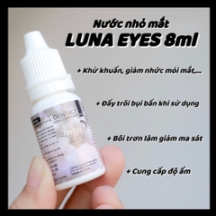 Nước nhỏ mắt LUNA EYES 8ml dành cho kính áp tròng