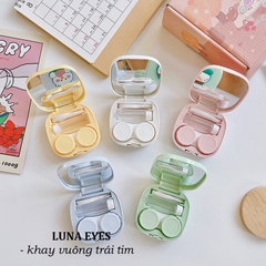 Khay vuông hình trái tim LUNA EYES kèm dụng cụ đeo