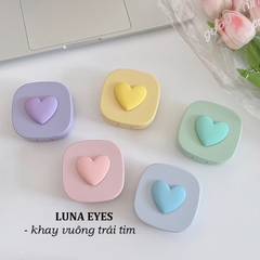 Khay vuông hình trái tim LUNA EYES kèm dụng cụ đeo
