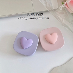 Khay vuông hình trái tim LUNA EYES kèm dụng cụ đeo