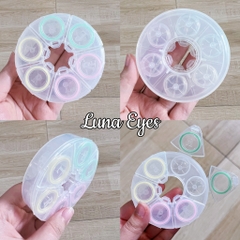 Khay Đựng Lens 3 Đôi Hình Thú + dụng cụ đeo